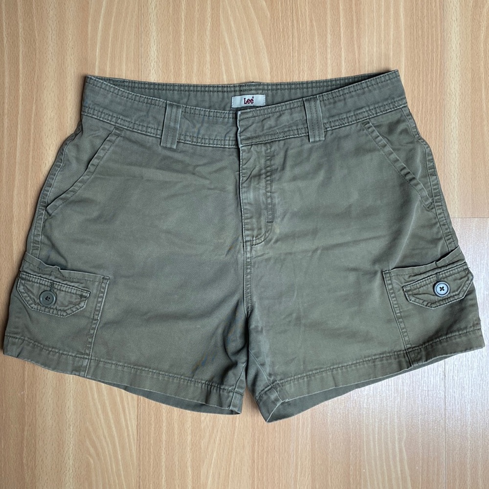 Lee Green Cargo Shorts